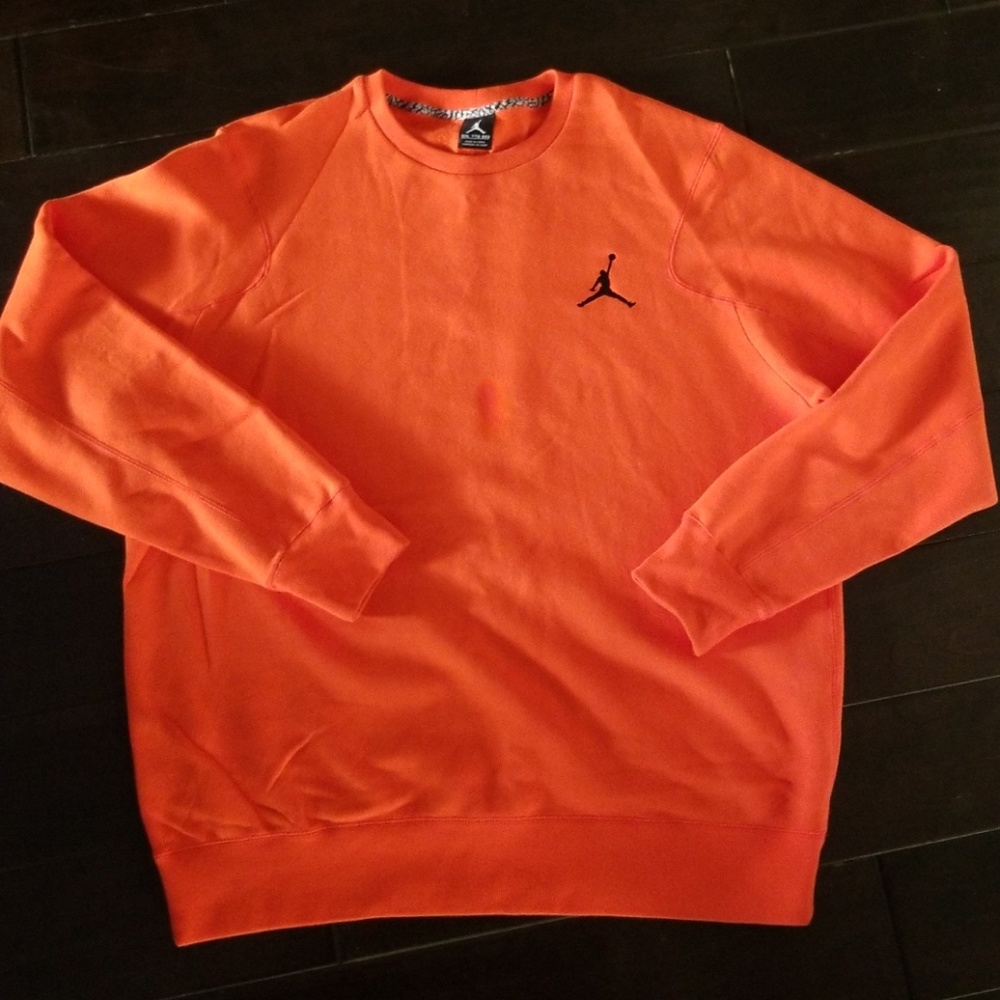 Jordan Orange Crewneck XXL